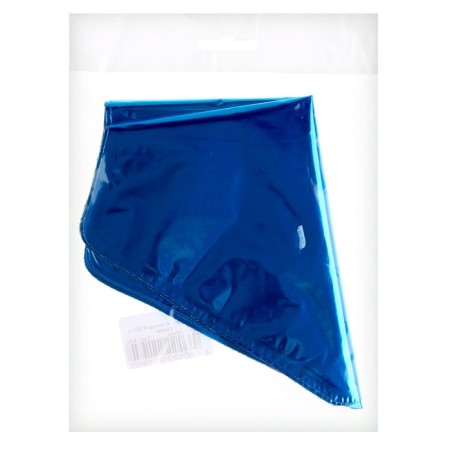 Foil ball 9 “Mini-star”, blue without a valve, a set of 5 pcs.-1