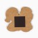 New Year's Wooden Magnet "New Year: Love and Tenderness", 8 x 7.1 cm