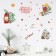 Sticking with a luminous layer of "Cozy New Year", 10.5 x 14.8 cm, New Year