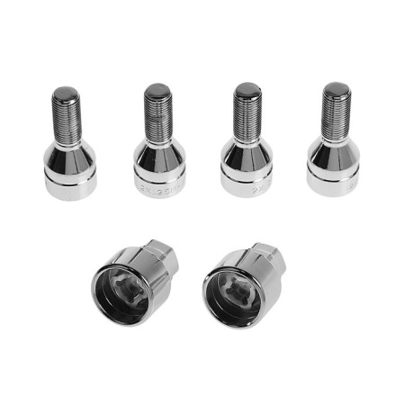 Секретки на колеса автомобиля L1506 Anmax, болт 12x1.25, 2 ключа-1