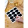 The stickers are waterproof, a set of sheets is 5 pcs., Cretaceous marker, size 1 stickers - 60 × 40 mm