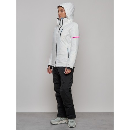 Ski suit female, size 42, white color-23