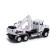 Metal “crane” truck, inertia, doors, light and sound are opened
