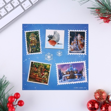 Letter Santa Claus "Santa Claus", with stickers-4