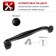 WAVE PC173BL handle, m/o 128 mm, black color