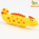 Bruttering "chameleon" for dogs, 19 cm, yellow