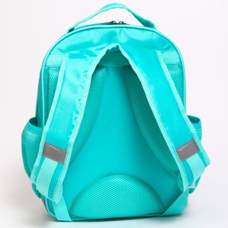 School backpack with an ergonomic back, 37x26x15 cm, cold heart-2