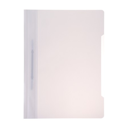 Folder - Calligrata Grounder, A4,160 microns, white, transparent top-1