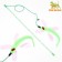 Dear Dobrostka "Dragonfly", 40 cm, green