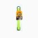 Nylon collar with fastx 2 cm, cell green