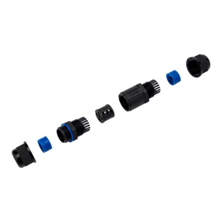 Cable Connector I-shaped (3pin 0.5-1.5mm2) IP68 Rexant-1