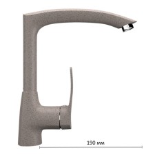 Kitchen mixer Ulgran U005-302, sandy color