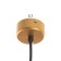 Lucas Lumber LED 5W 4000k matte gold 5x5x30-130cm