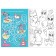 Set of coloring “Funny drawings”, 8 pcs. 12 pp., A5