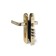 Smeal "Apex" castle with handles 1026/60-p, color gold m/o 61.5 mm