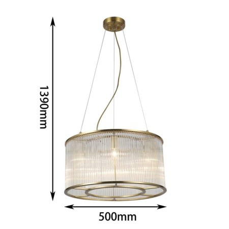 Ceiling chandelier Wonderland 500 mm, E14 360W-2