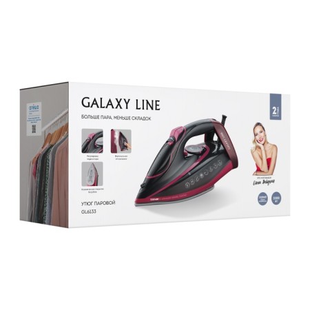 Iron Galaxy Line GL 6133, ceramic sole, 80 g/min, 320 ml, black pink-4