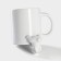 Mug of the shade "bunny", 380 ml, white color
