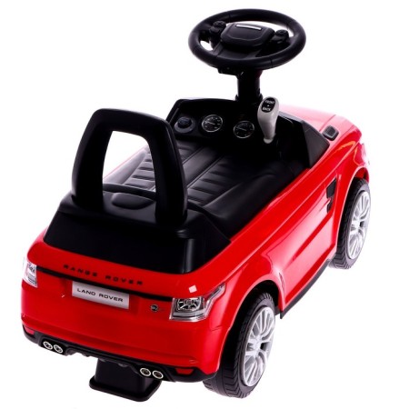 Range Rover Sport SVR electric car, red color-2