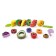 Wooden lacing "Funny caterpillars", 14 items