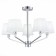 Ceiling EVOLUCE lamp. Sle107602-05. Grinda. 5x40 watts, E14, 60x60x44 cm, chromium color