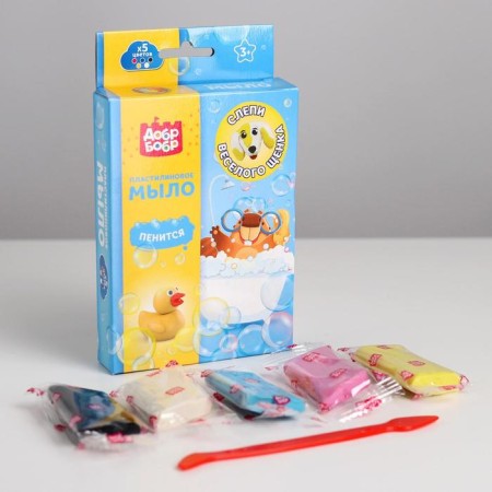 Soap plasticine with your own hands "Funny puppy", 5 cV 15 g