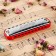 Music Life T10-1 Clinkle C Red COMB diatonic, 10 holes, with a case, red