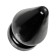 Anal plug Toyfa Popo Pleasure Draco β, cone, PVC, 115x210 mm, black color