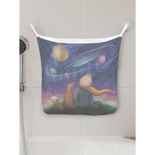 Organizer in a bathtub on suction cosmos 