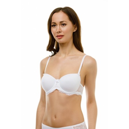 Lengy bra, size 90c, white color-1