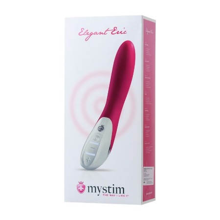 Mystim Elegant Eric vibrator, pink color, 27 cm-7