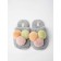 Women's slippers, size 40, blue color