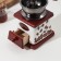 Manual coffee grinder "Coffee mesh", 10 × 10 × 18 cm, ceramic case