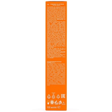 Cream-color hair Permanent Ollin Professional N-Joy, tone 8/0, light-blond, 100 ml-4
