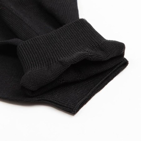Male woolen socks, black color, size 25-2