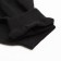 Male woolen socks, black color, size 25