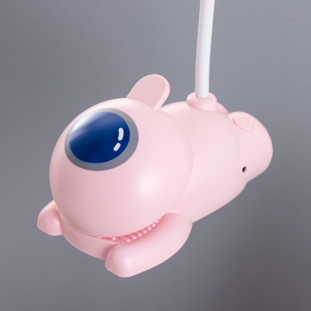 Robot table lamp LED 5W USB AKB Pink 11.8x7.8x31 cm Risalux-9