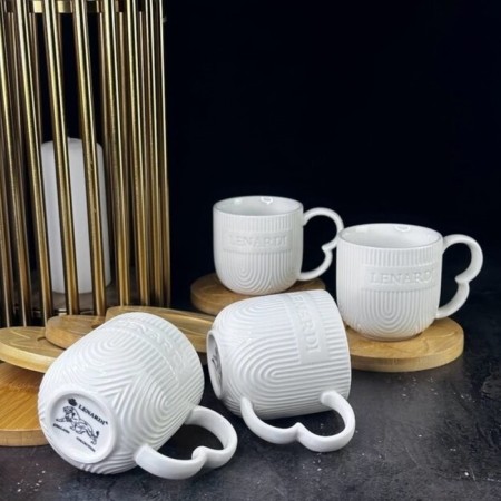 Lenardi bamboo coffee set, 12 items