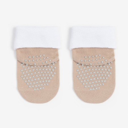 Children's socks with a gate crumb I am a “bear”, size 6-8 cm-1