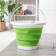 Folding bucket, 10 l, 35 × 33 × 24 cm, color mix