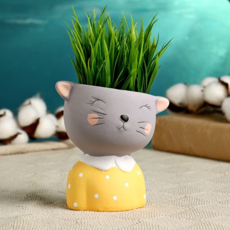 Pot "Cute kitten" 6x11cm