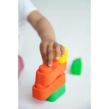 Bathroom toy "Soft bricks"-8