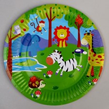 Paperk plate plate, in a set of 10 pieces