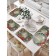 Set of napkins for setting the table "New Year's bells", rectangular, size 32x46 cm, 4 pcs