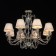 Valencia chandelier, size 80x140x80 cm, 320W 8xe14 IP 20