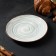 Packing ceramic dessert "Temptation", D = 19 cm, color gray color