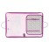 A4 labor folder with handles, 325 x 230 x 25 mm, zipper around, folding bar, plastic, PTR-6 calligrata "Sweetheart"