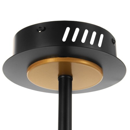 Chandelier 1851/7 LED 72W 3000-6000K black and gold 79x77x43 cm Bayerlux-6