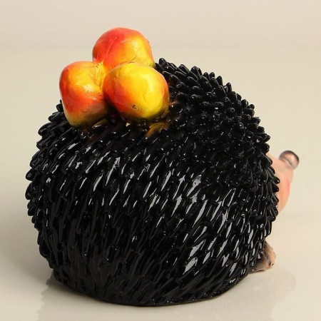 Garden figure "Hedgehog with apples" 20x15cm-4