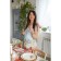 Apron "Ethel" MAKI 70x60 cm cm, 100% HL, mitch 160 g/m2